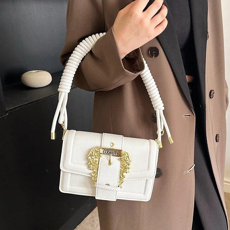 Sac à langer élégant de grande capacité à porter en bandoulière : Sac à main de luxe pour femme avec