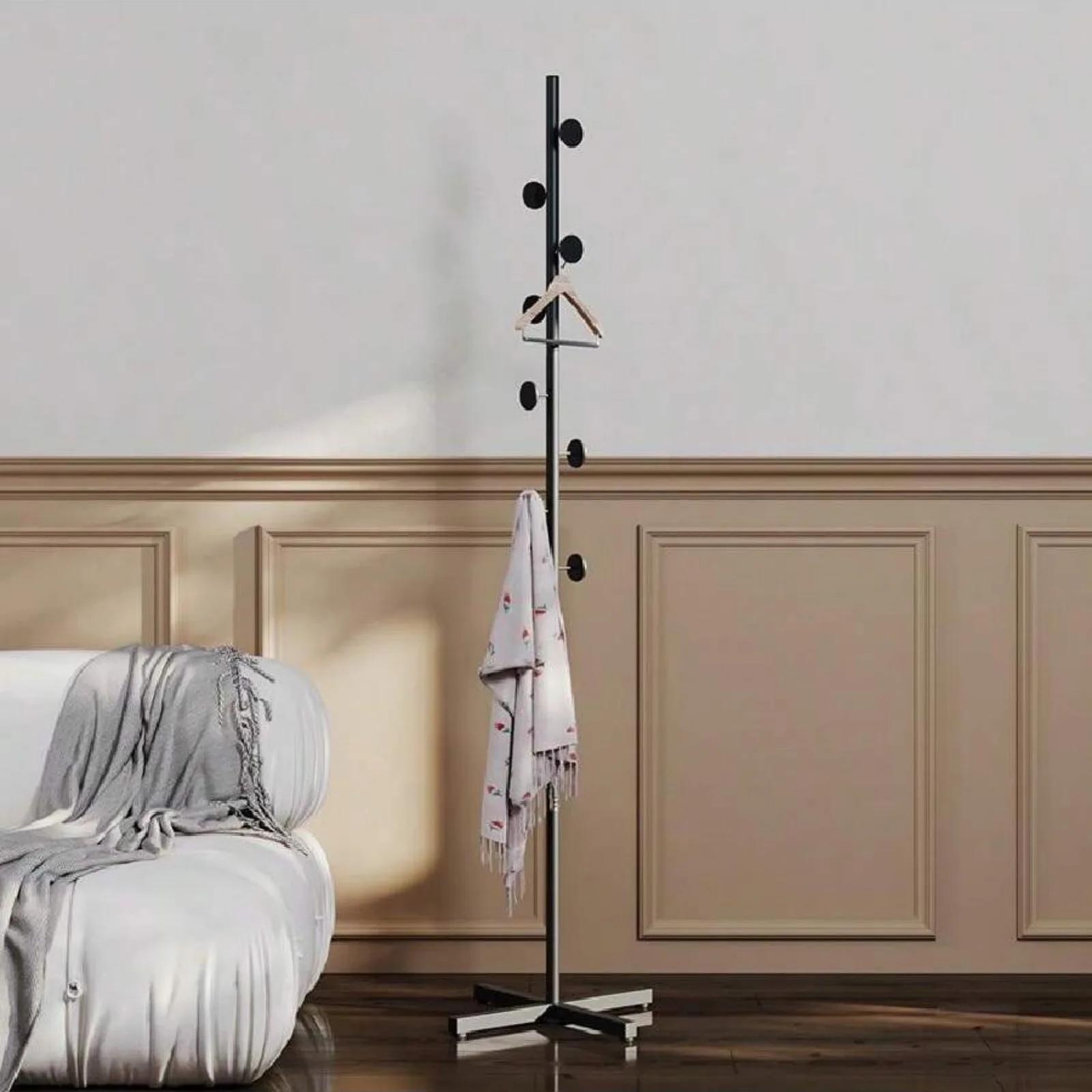 Cintre sur pied moderne pour chambre à coucher, simple, pour salon, porte-manteau d'intérieur italie