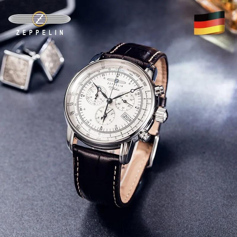 Nouveau Zeppelin Version dirigeable montre commémorative pour hommes rétro affaires loisirs montre p