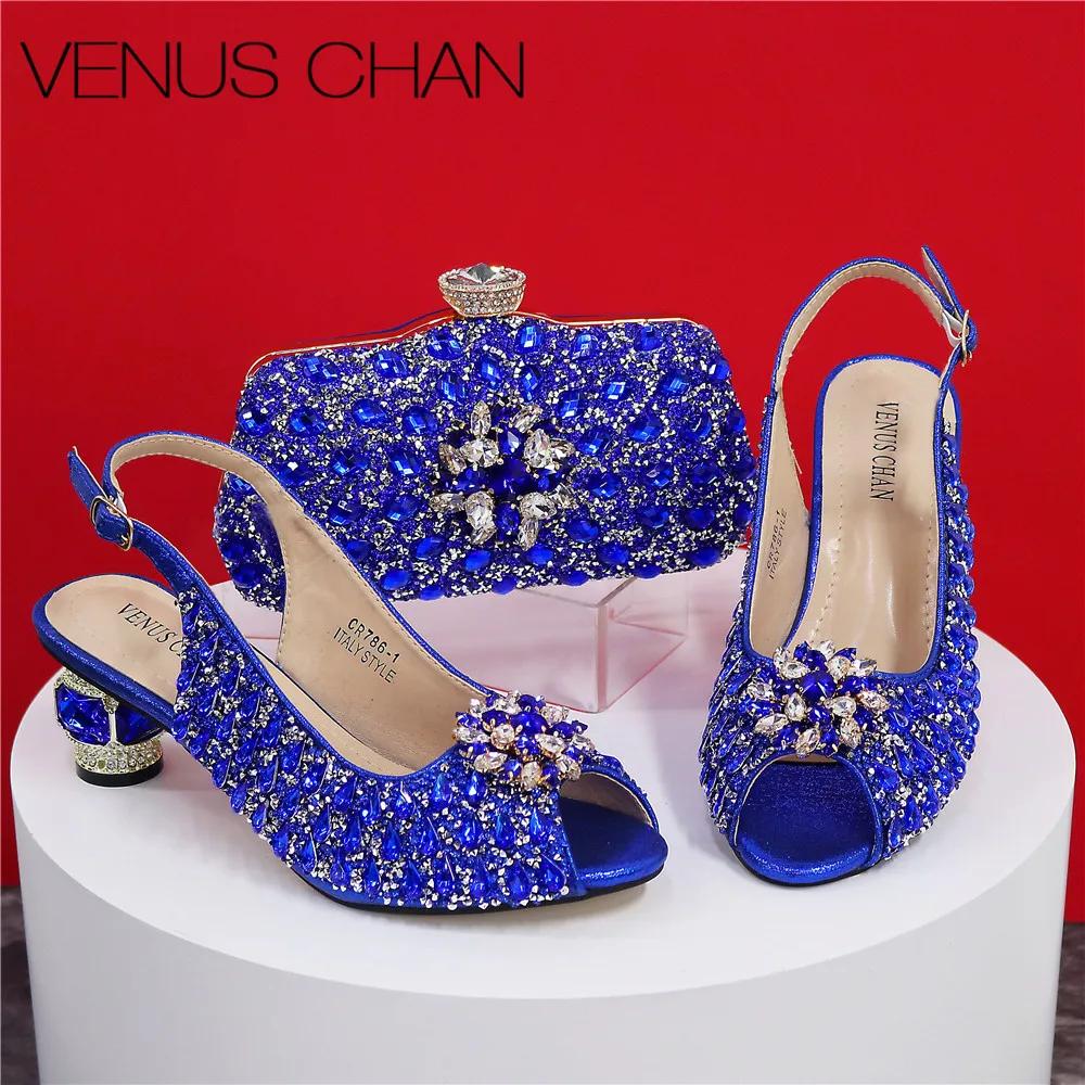 Sandales de mariage argentées pour femmes, plate-forme de mariée, talons ronds, conception de perceu