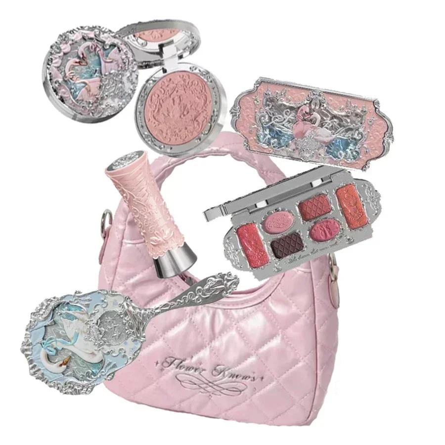 Ensemble de maquillage Flower Knows Bunny Garden Collection, palette de fards à paupières 6 couleurs