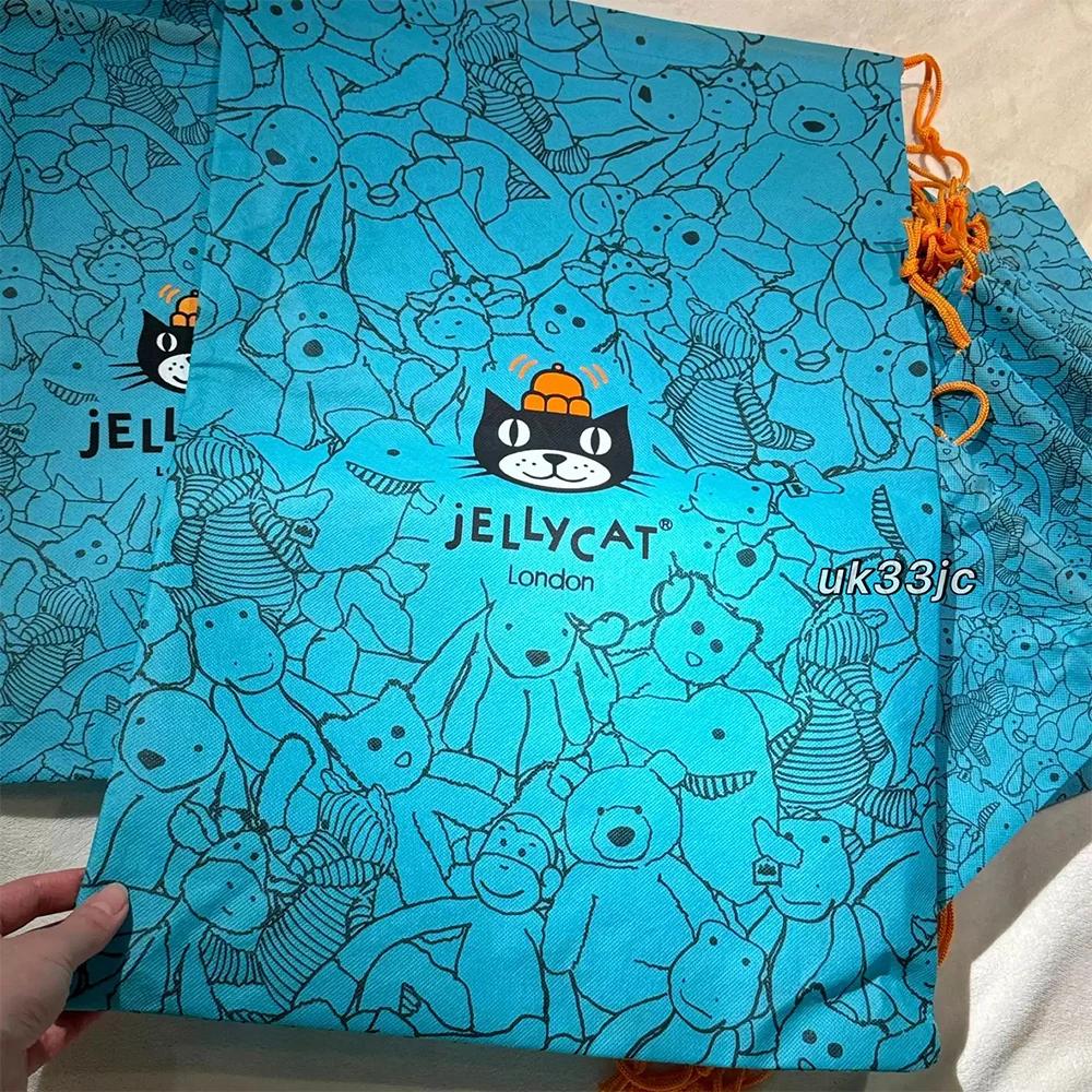 JC – sac cadeau de poupée mignon, sac de rangement multifonctionnel Non tissé, sac à poussière bleu