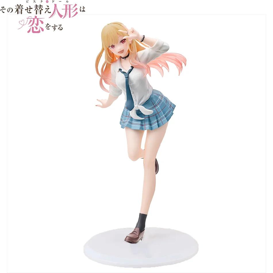 Figurine originale My Dress Up Darling Kitagawa Marin, uniforme scolaire, modèle debout, jouet cadea