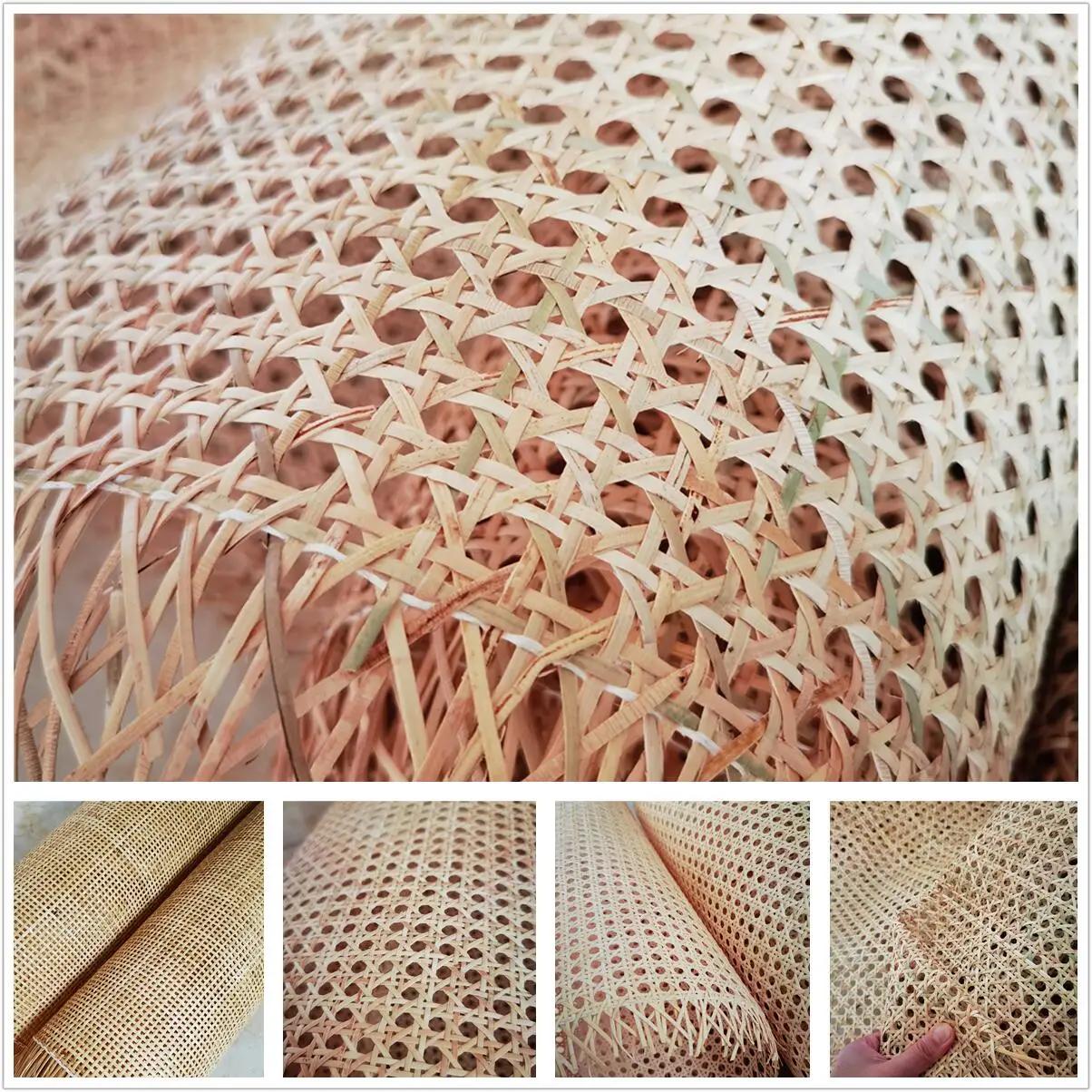 Feuille de rotin naturelle d'indonésie, sangle en rouleau, pour chaise, Table, meubles, matériaux de