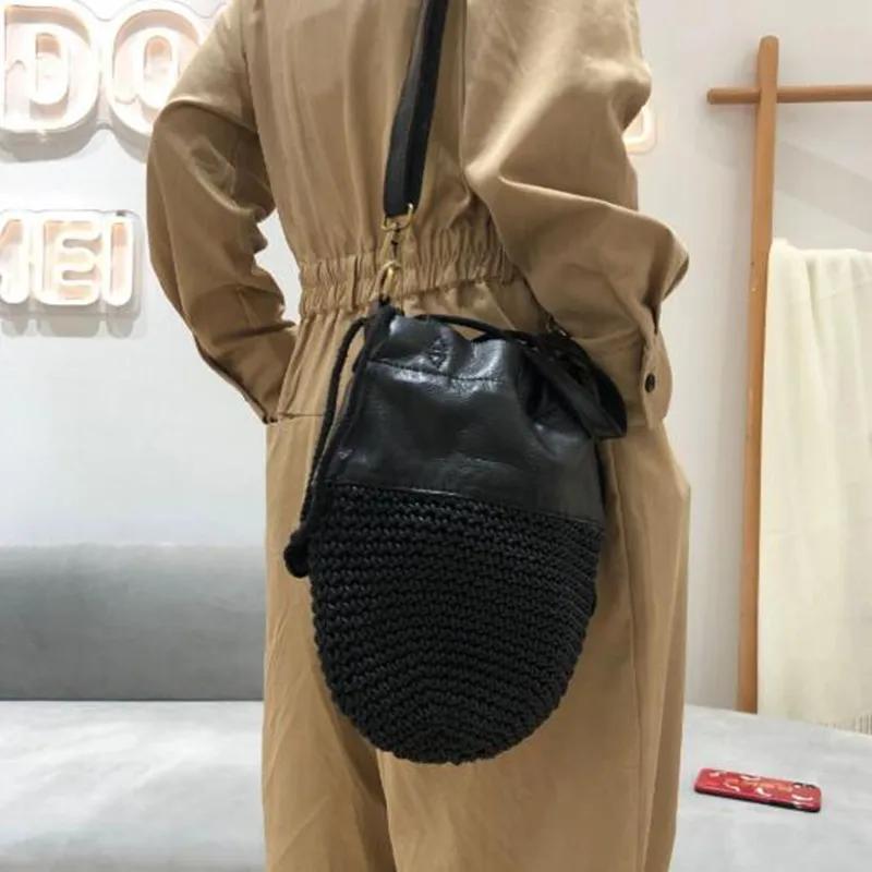 Sac à bandoulière en cuir véritable pour femmes, nouveaux produits d'été, fait à la main, couche de