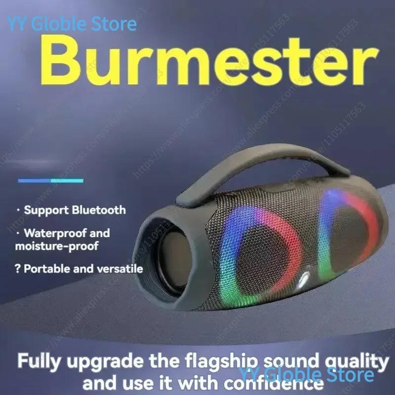 Haut-parleur Bluetooth 100 W : Boombox portable étanche à lumière RVB avec TWS 360 ° Stereo, radio