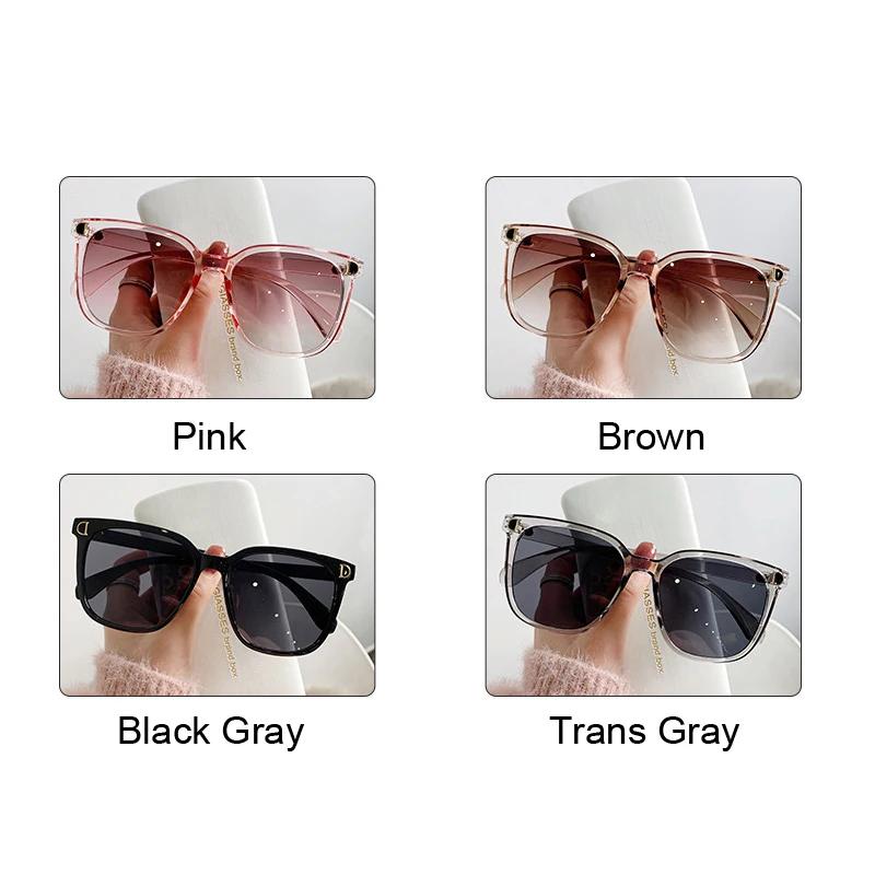 Mode surdimensionné lunettes De soleil femme marque concepteur Vintage carré lunettes De soleil femm