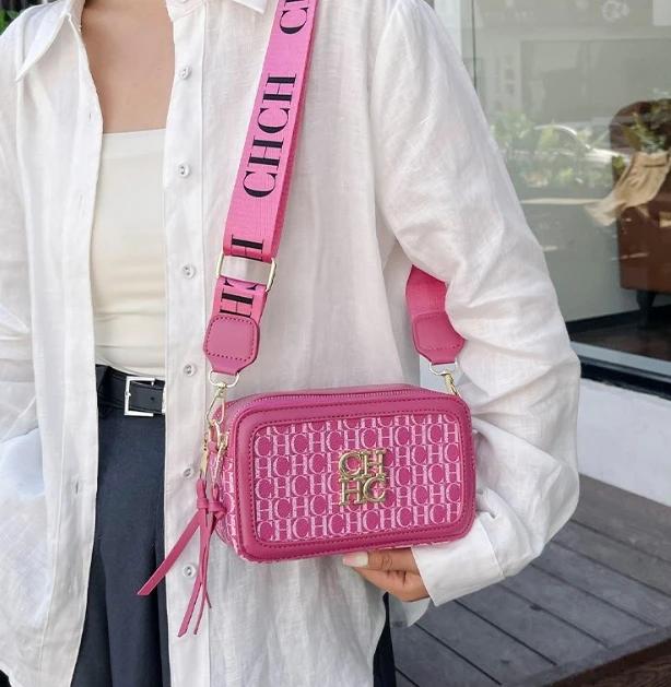 Sac appareil photo bandoulière carré minimaliste - Imprimé terreux polyvalent chic pour femmes