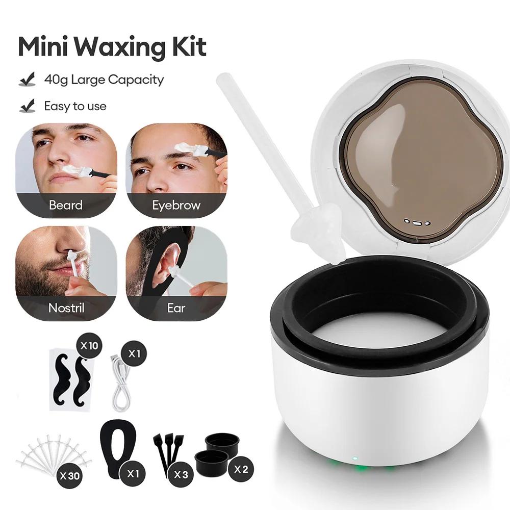 Mini Machine chauffante pour fusion de cire, USB, Pot chauffant pour faire fondre des haricots, pour