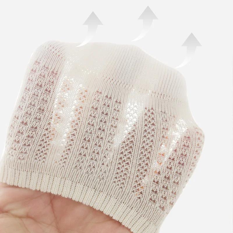 6 paires de chaussettes de sol antidérapantes en coton pour bébés garçons et filles, été pour enfant