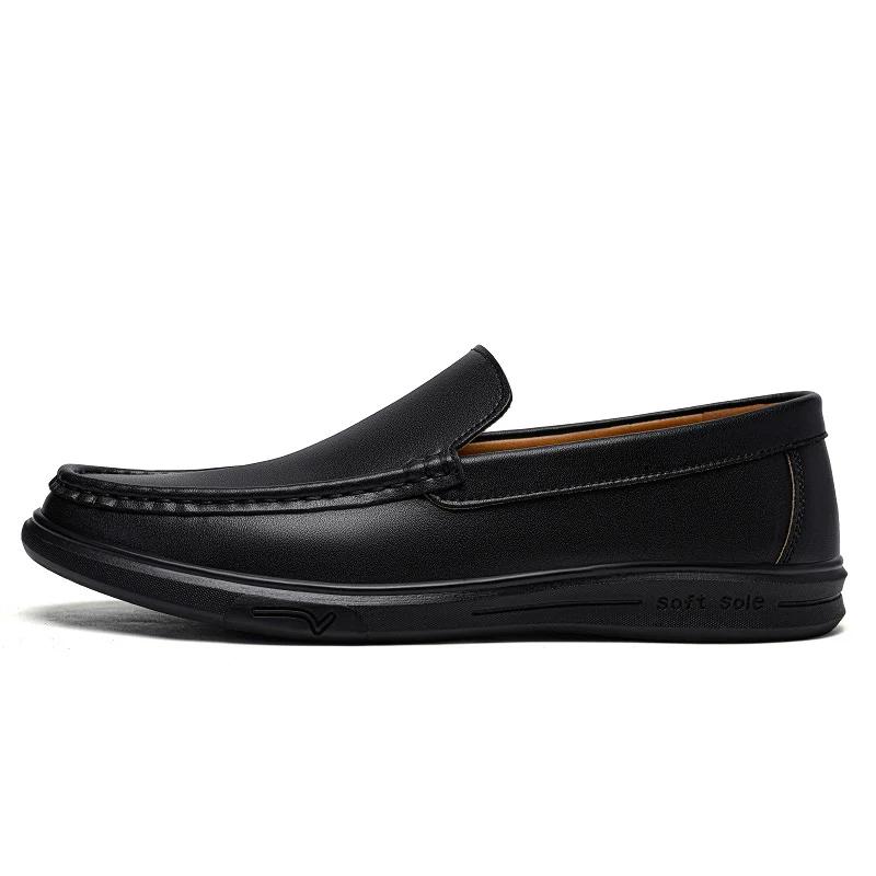 Grandes tailles 48 49 50 hommes chaussures en cuir à enfiler bureau chaussures habillées décontracté