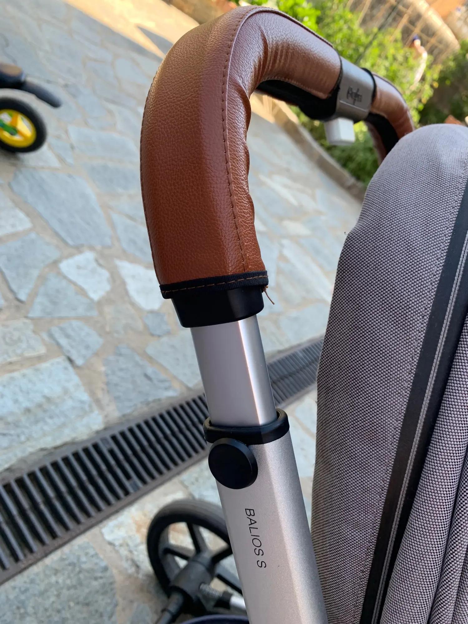 Housse de poignée de poussette pour bébé, pour Cybex balios s lux, 28cm de long, étui de protection