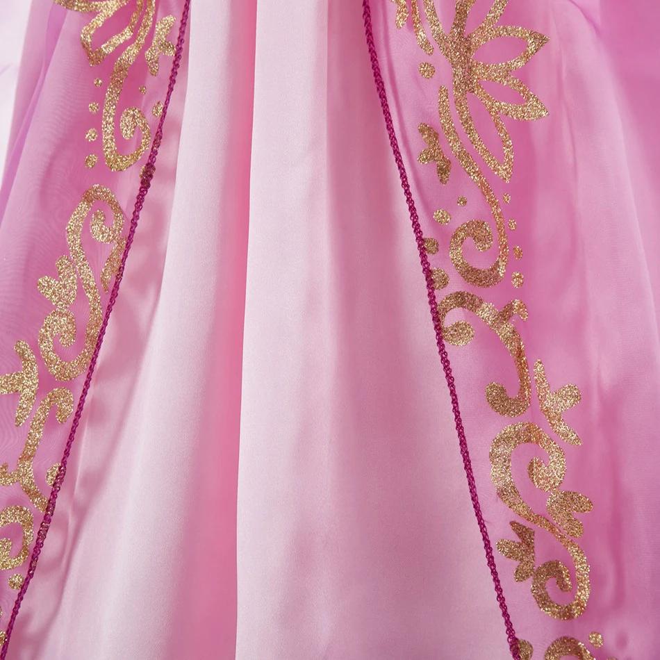 Costume de princesse Cosplay pour filles, robe de princesse pour Halloween, anniversaire, spectacle,