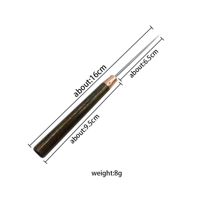 SY 1PC narguilé fumer accessoires feuille outil de perçage unique aiguille feuille perforateur Chich