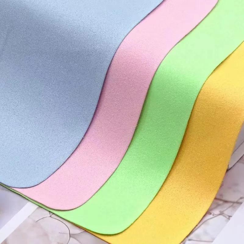 Chiffon de nettoyage de lunettes en microfibre, 5 pièces, adapté aux écrans, lentilles, lunettes en