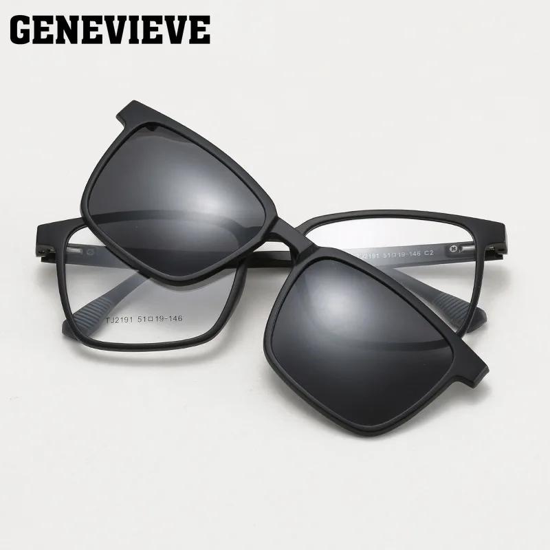 GENEVIEVE lunettes de myopie optique pour hommes et femmes conduite lunettes de soleil polarisées An