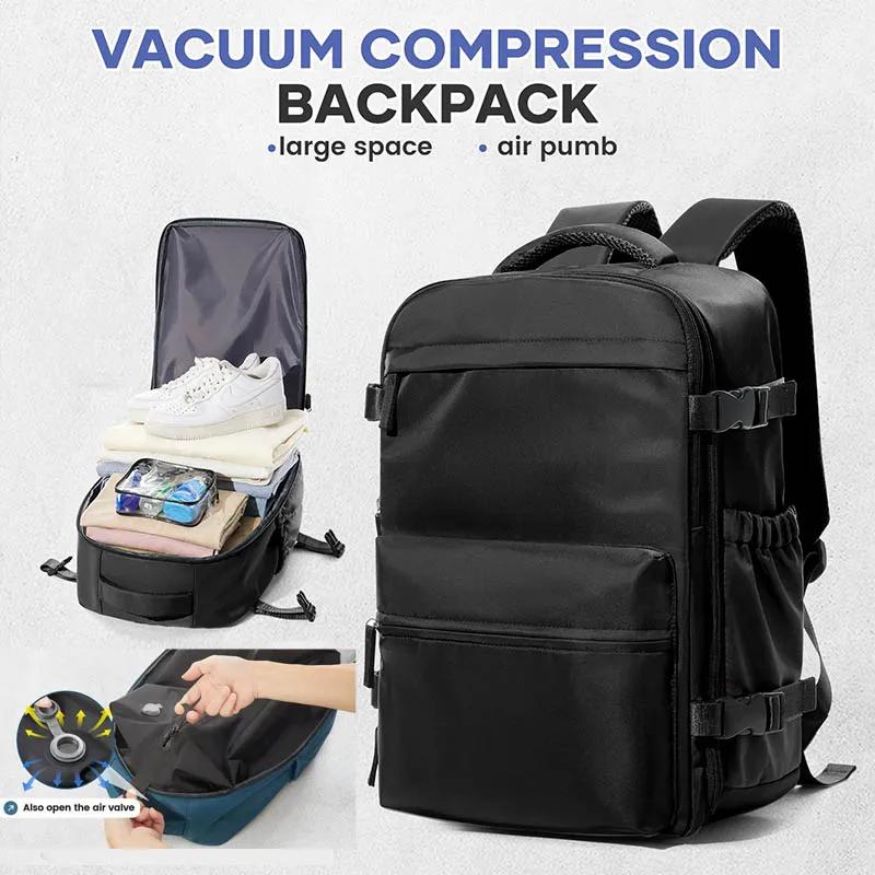 Sac à dos de voyage sous vide pour hommes, sac à dos de grande capacité, sac à dos pour ordinateur p