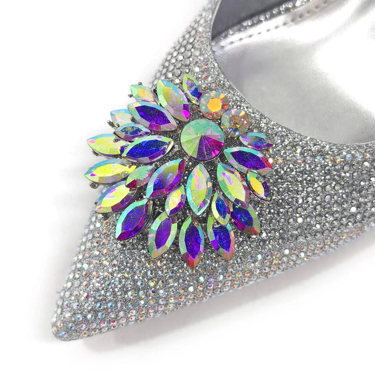 Venus Chan-Chaussures et Sacs Italiens pour Femme, Ensemble Assressenti, Argent 2024, Document, Stra