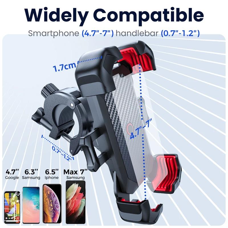 Joyroom 360 ° Ver support de téléphone universel pour moto support de téléphone pour vélo pour sup
