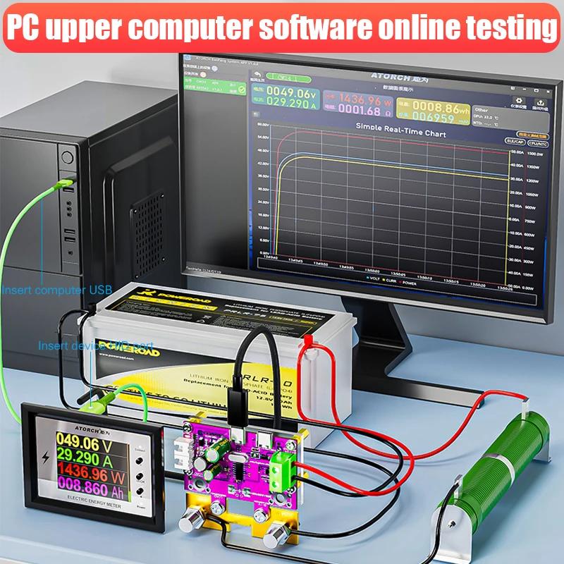 Testeur de capacité de batterie intelligent CW24, 0-420V DC, Tuya, WiFi, affichage numérique pour te