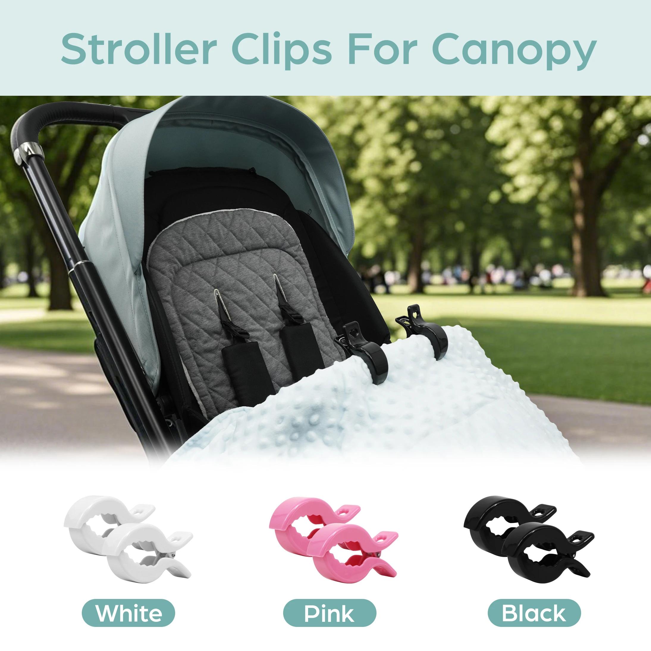 Pinces multicolores pour poussette de bébé, pinces Anti-chute Crocodile pour couvertures, accessoire