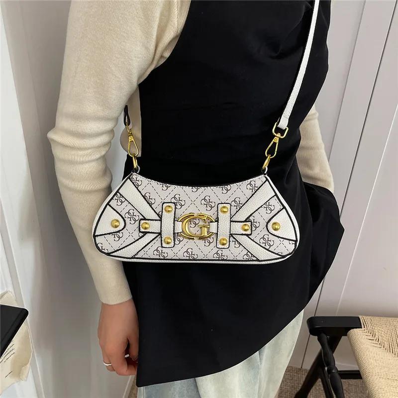 Nouveau sac bandoulière moto pour femme, sac à l'épaule décontracté de haute qualité, style Hot Girl