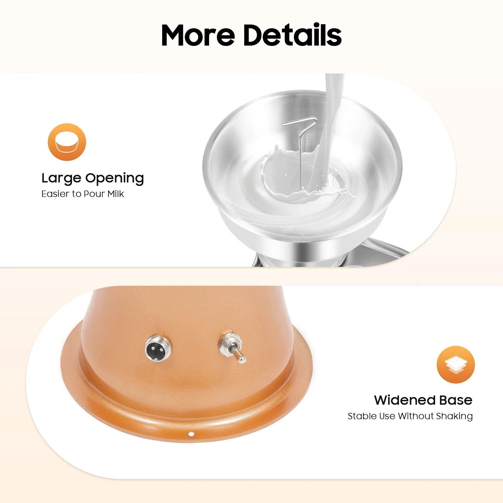 Écumoire centrifuge commerciale 50L/H 30W, Machine domestique pour le beurre et le lait, séparateur