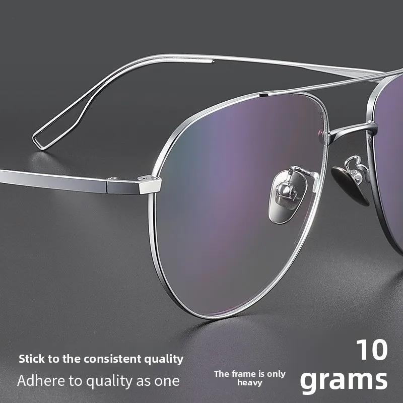 CLLOIO mode Ultra léger titane cadre lunettes pour hommes femmes lecture Anti lumière bleue lunettes