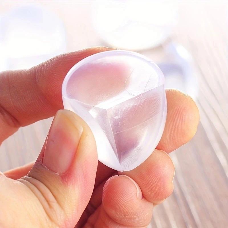 10 pièces sécurité Silicone protecteur Table doux Transparent enfants Anti Collision Table coin bord