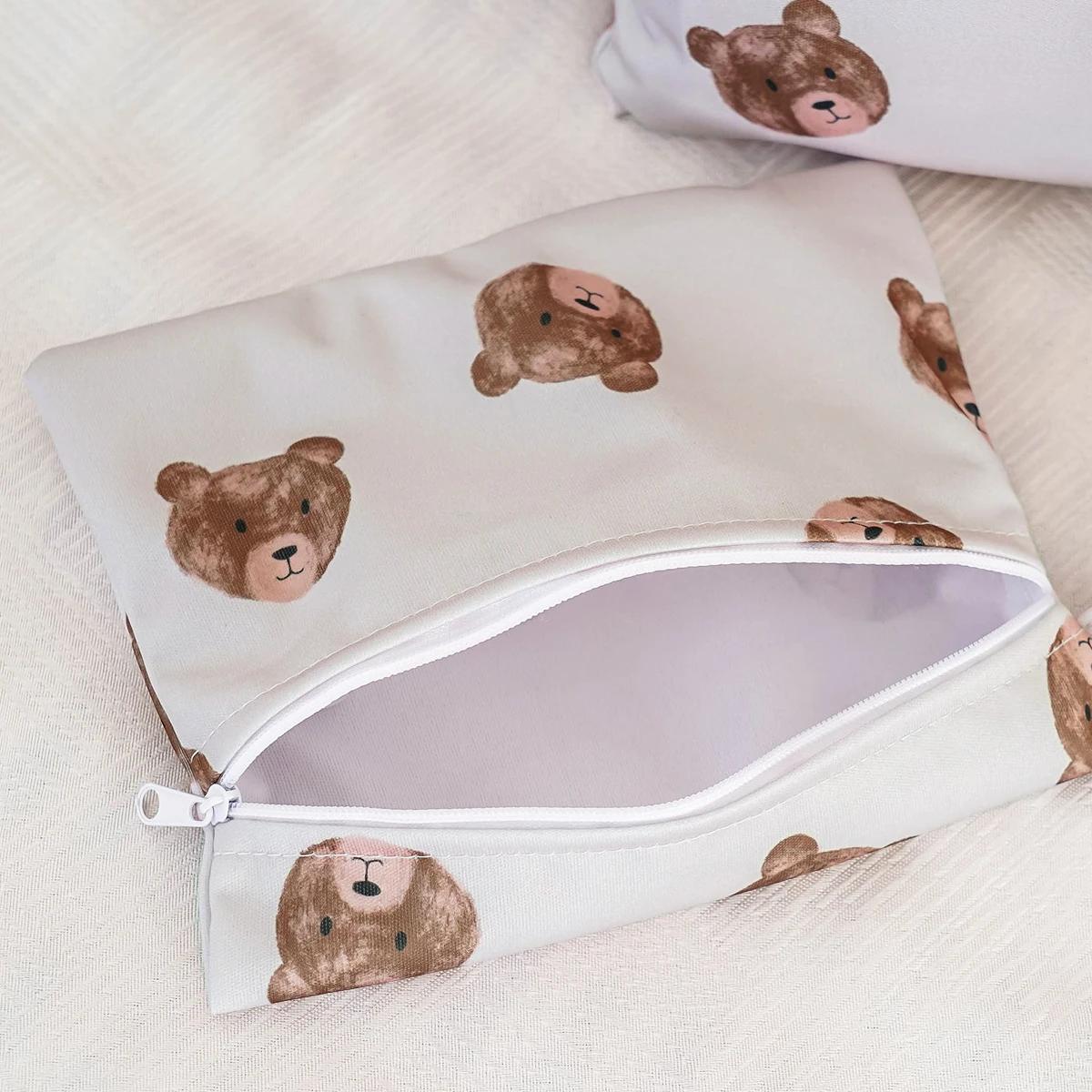 Elinfant 3 pièces sac sec et humide Portable pour maillots de bain, sacs à couches imperméables pour