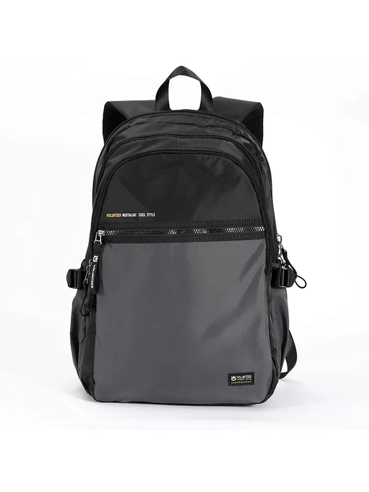 VOLUNTEER sac à dos pour hommes mode décontracté voyage ordinateur portable sac à dos étanche sac à
