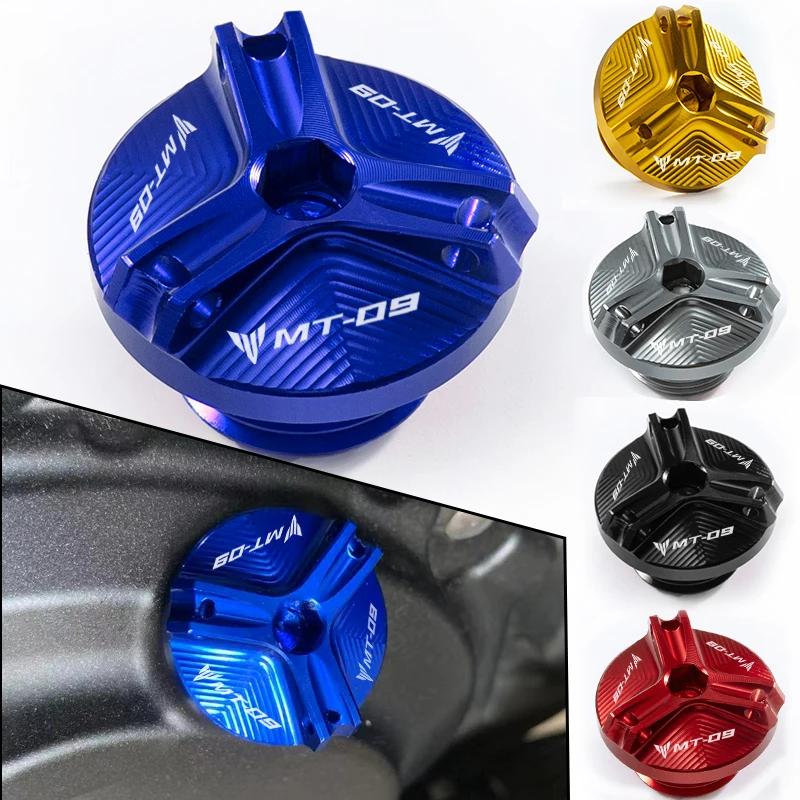 Bouchon d'huile moteur, boulon de remplissage d'huile, accessoires de protection, pour Yamaha MT09 m