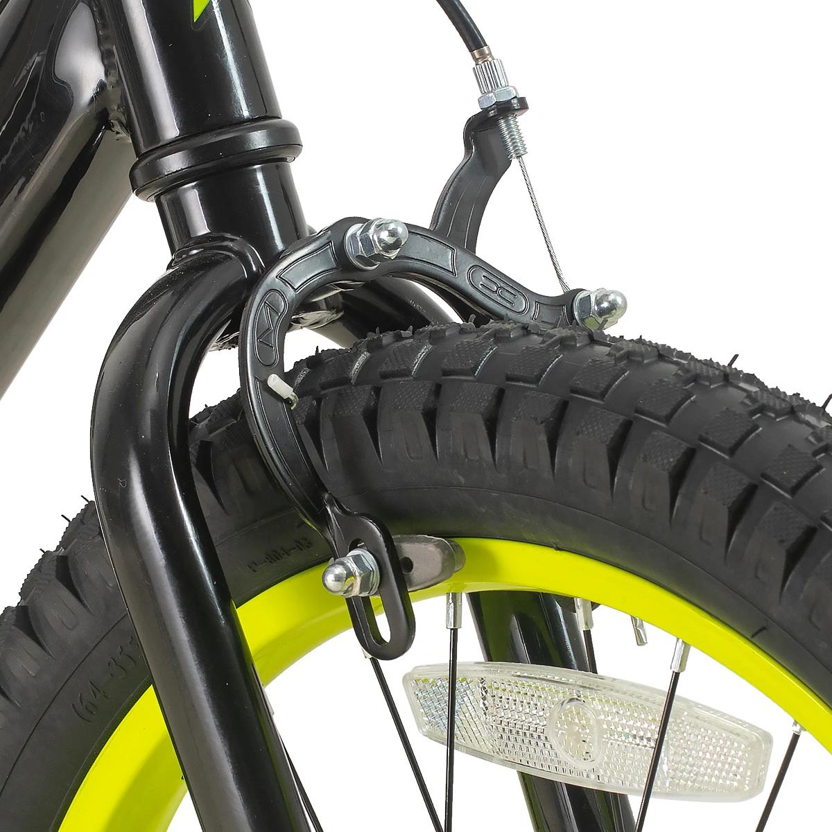 YSTAR-Vélo de montagne pour enfants avec roues d'entraînement et frein à main, chaîne pour garçons e