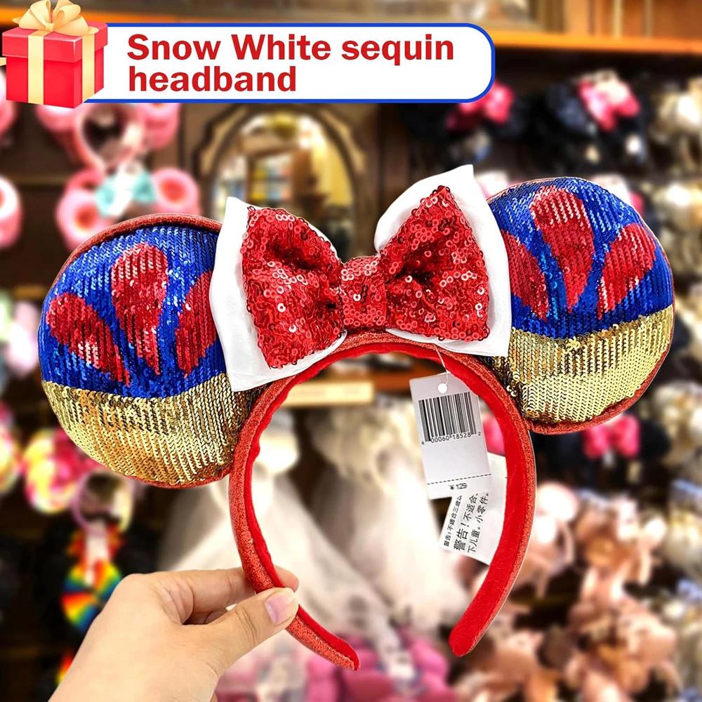 Bandeau oreilles de Mickey Mouse, vêtements de fête de noël et d'halloween, princesse Cosplay, acces