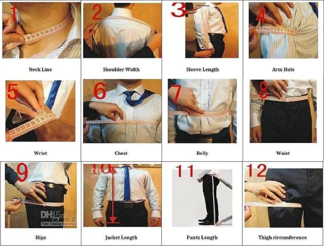 Costumes de Mariage de smoking 3 pièces pour hommes, vêtements de marié sur mesure, Costume formel à