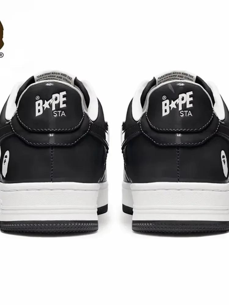 Nouvelles chaussures de skate BAPESTA pour hommes et femmes, chaussures décontractées classiques BAP