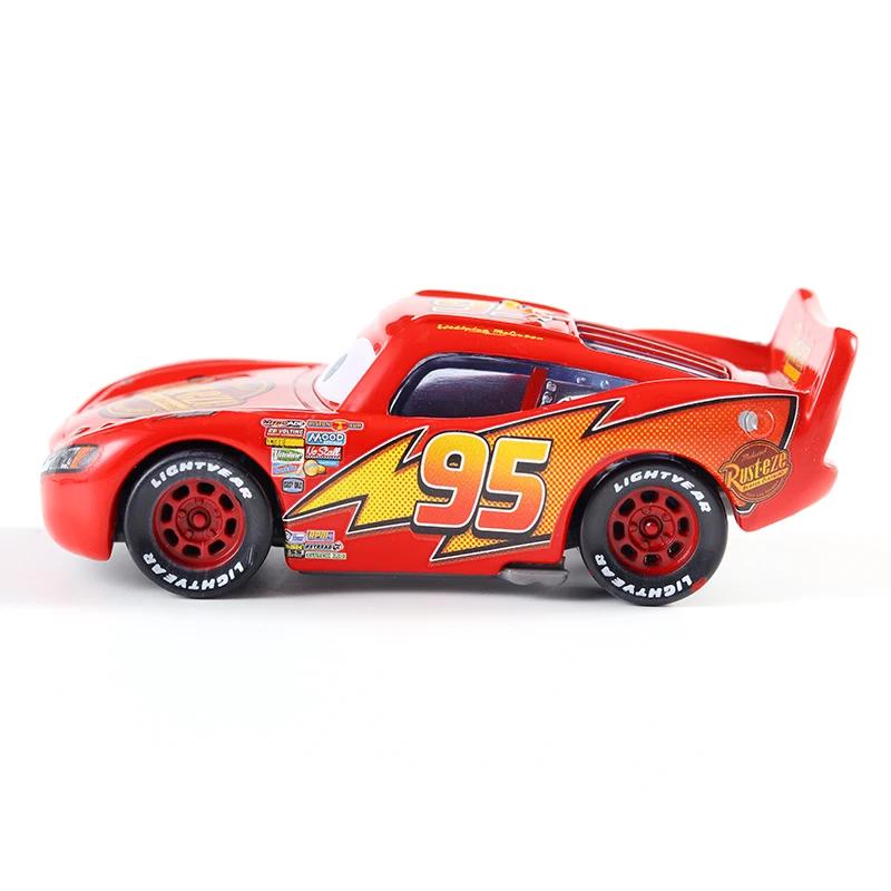 Disney Pixar Cars 2 jouet Lightning Mcqueen Original Mini voiture de course 1 3 Dinoco Racers Collec