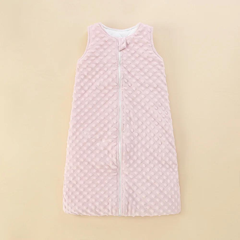 Couverture portable sans manches pour nouveau-né - Sac de couchage doux et chaud - Transition literie