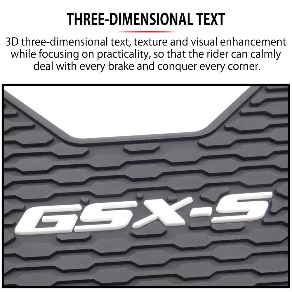 Moto gsx s750 Accessoires Côté Carburant précieux Coussinets Protecteur Autocollants Genou Grip Trac