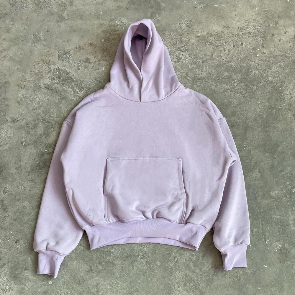Yao mode Kanye 2020 campagne hauts à capuche sweat Streetwear surdimensionné Vintage Double tissu pu