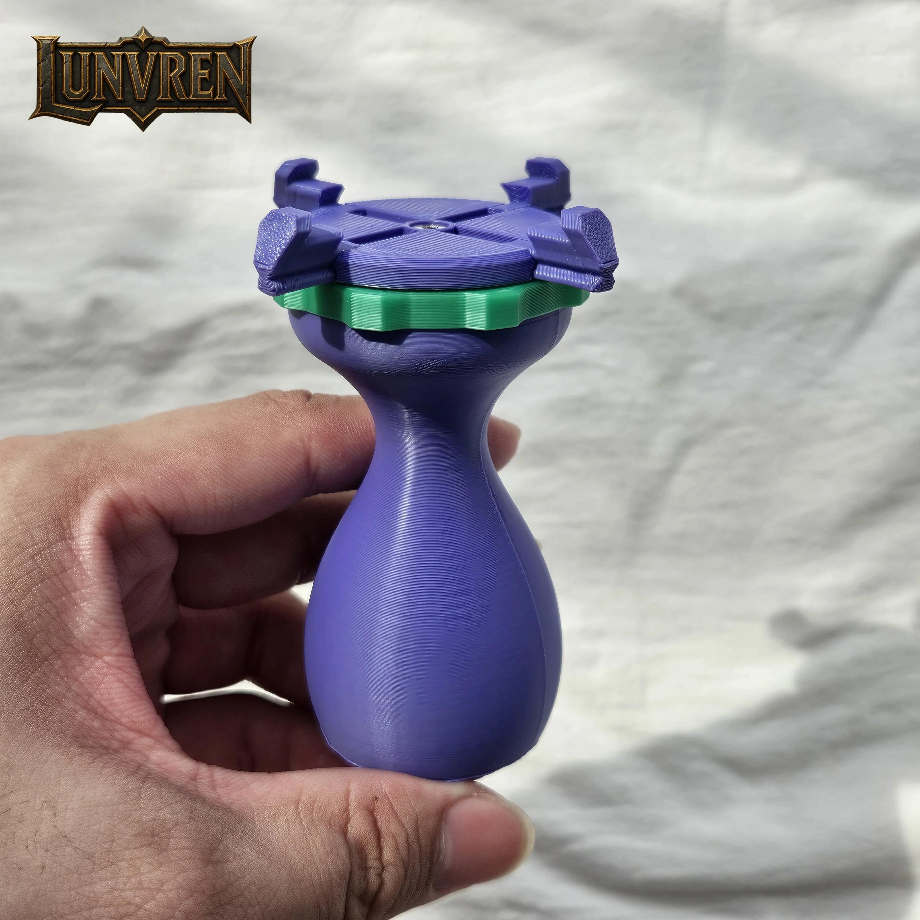 40k, Manche de peinture D&D - Poignée ergonomique, Compatible avec les bases de 20 à 50 mm - Campagn