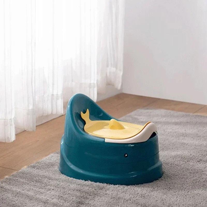 Pot Antidérapant de Forme Ovale pour Bébé, Toilette d'Entraînement Portable pour Voyage, Stable et S