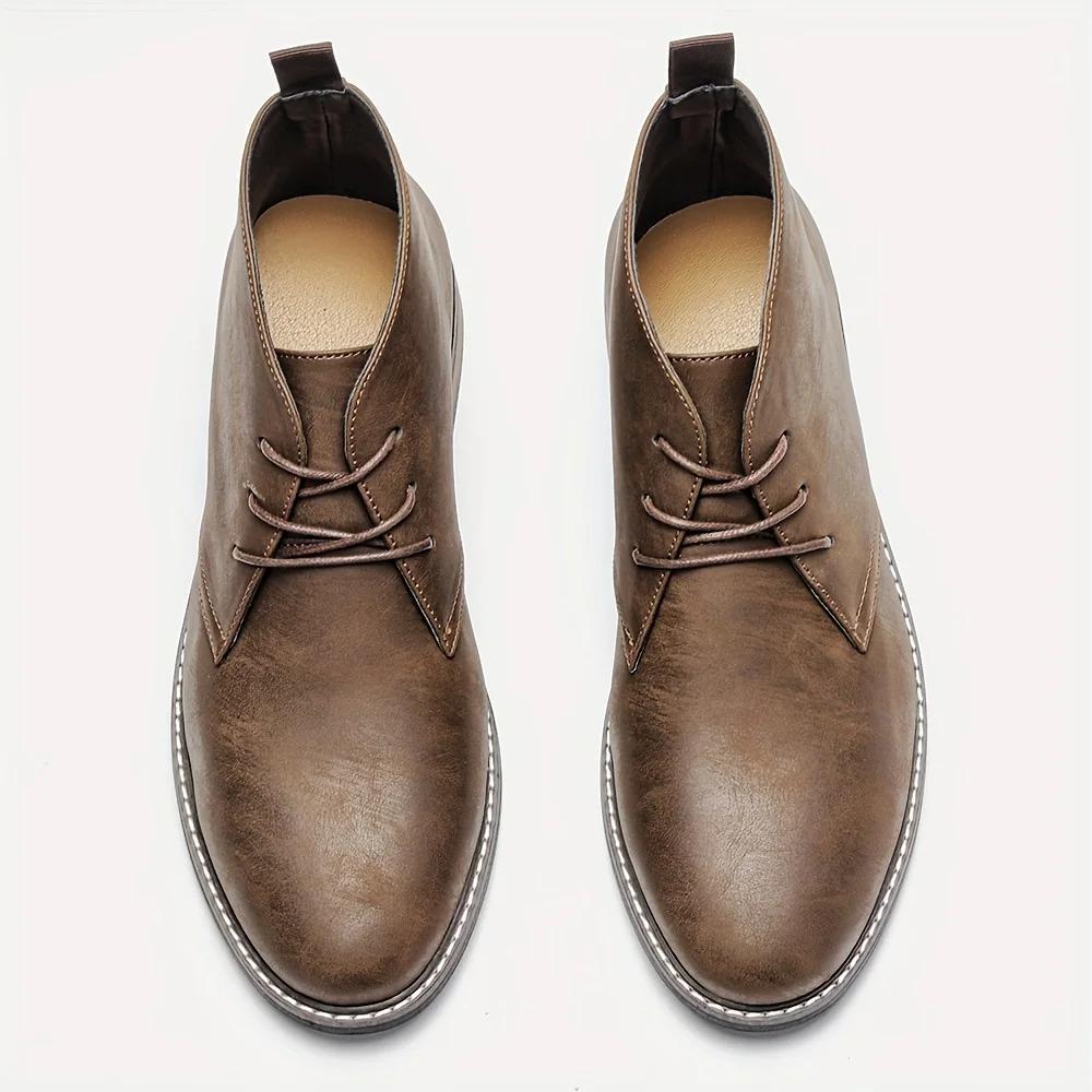 Chaussures en cuir pour hommes Marque 2026 Chaussures confortables et élégantes de luxe