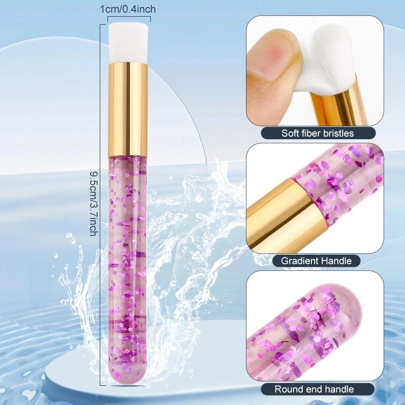 50/100PCS Brosse de nettoyage des cils Brosse de shampoing pour cils Brosse pour l'élimination des p