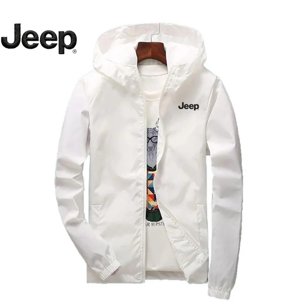 Vestes de montagne fines pour hommes et femmes Jeep, pour le printemps et l'automne, vestes de sport