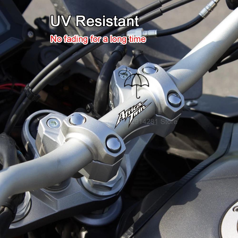 Autocollants réfléchissants imperméables pour moto, autocollants imperméables Africa Twin 750 XRV po