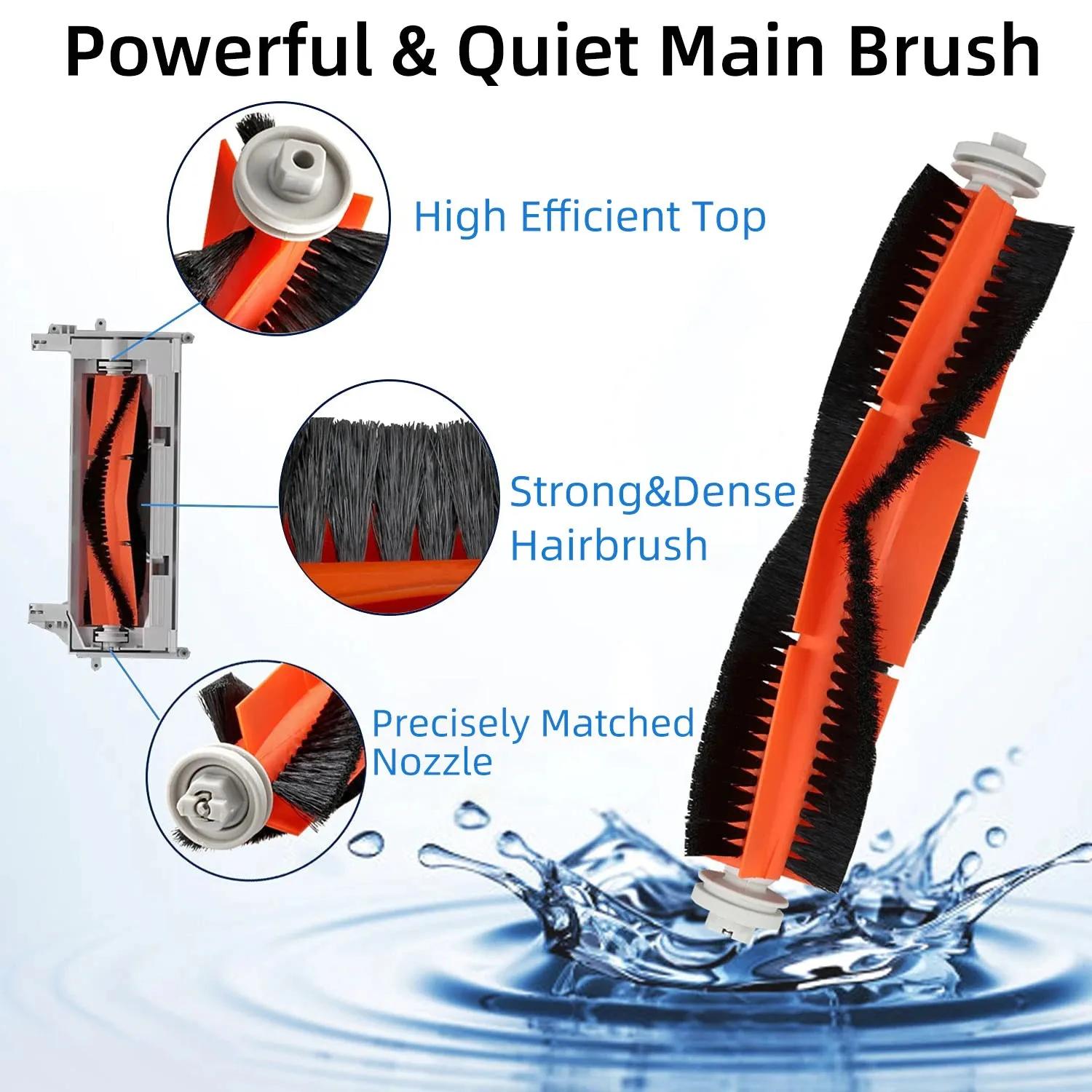 Compatible pour Xiaomi 1S, Rockrobo aspirateur V1, Roborock S4 S5 S6, SDJQR01RR, SDJQR02RR, pièces d