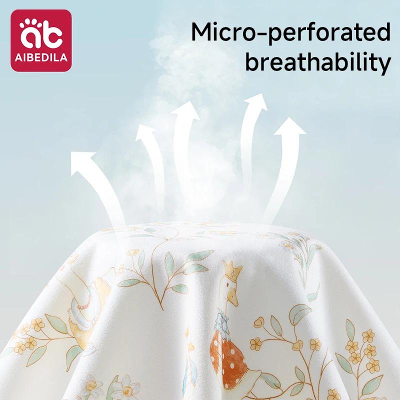 Couche-culotte lavable imperméable bébé : protège-matelas respirant motif dessin animé