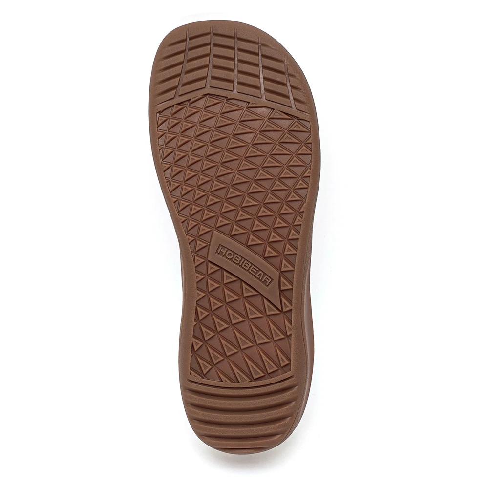 HOBIBEAR pieds nus baskets à bout large unisexe zéro goutte minimaliste chaussures en toile antidéra