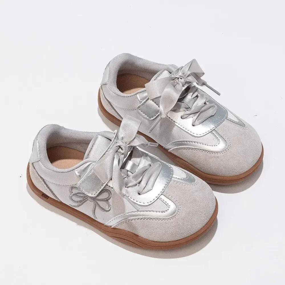 Chaussures de planche enfants or décontractées - Baskets souples bébé garçons filles 2025